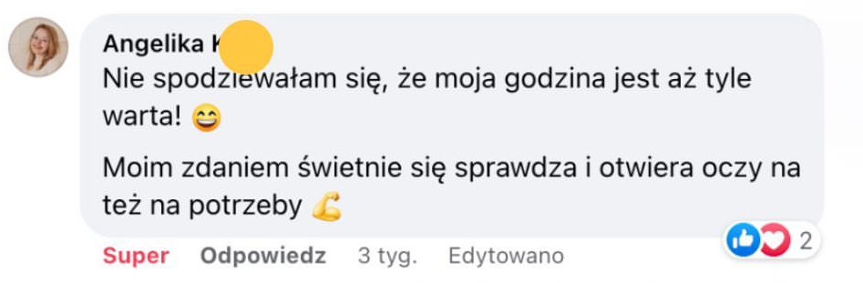 Opinia o kursie.