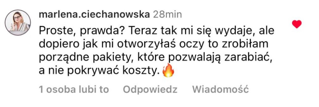 Opinia o kursie.