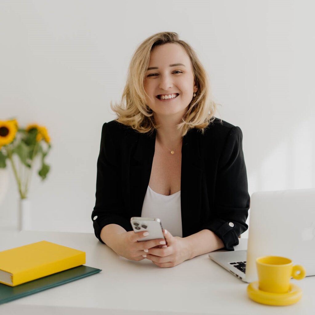 Marta Paplaczyk - kurs "Eycień się" dla freelancera, managera, content creatora lub ads specialist.
